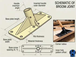 Parametric Strong Broom Joint Adapter Generator