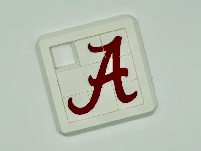 Alabama Crimson Tide Sliding Tile Puzzle
