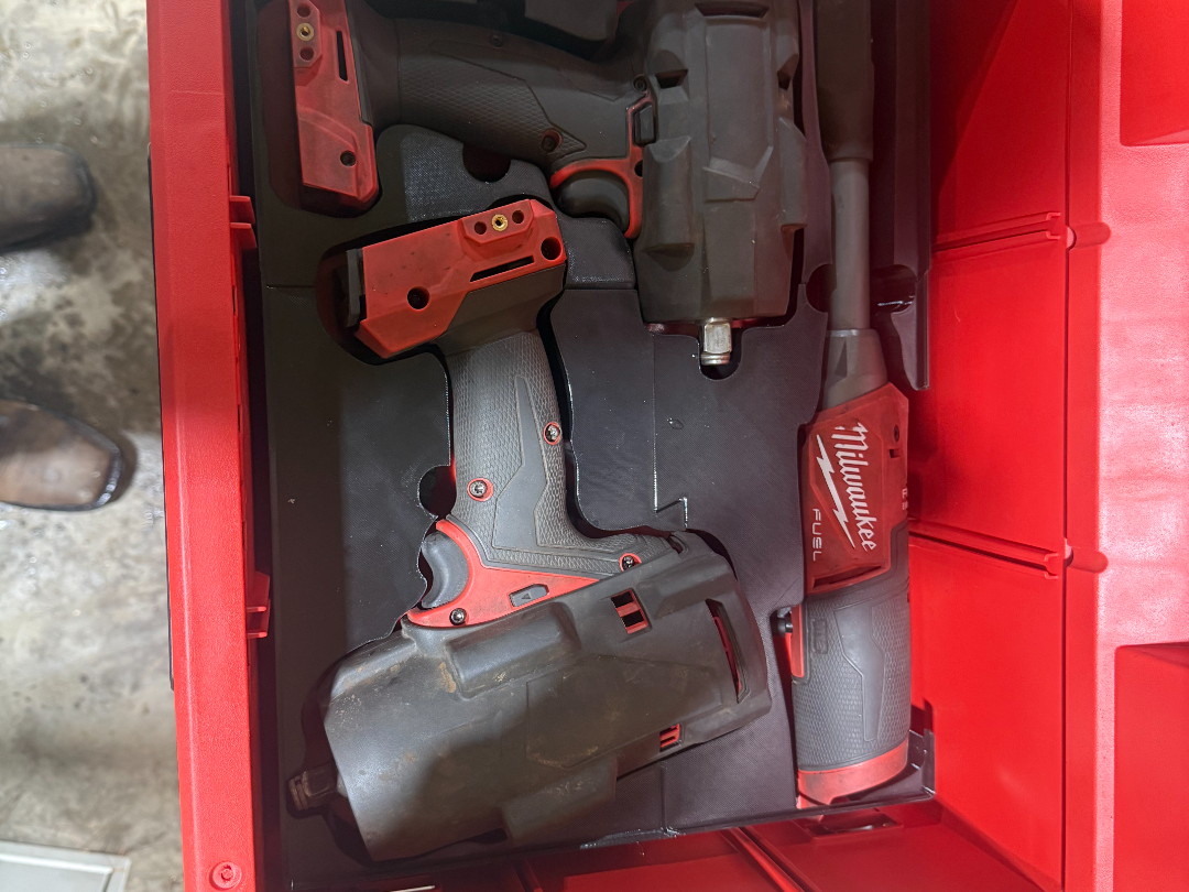 Gridfinity 2 Drawer Insert for Impacts