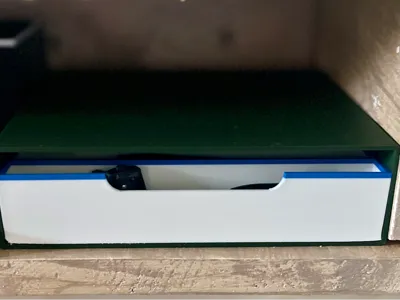 Strap Holder Box — Sliding Drawer