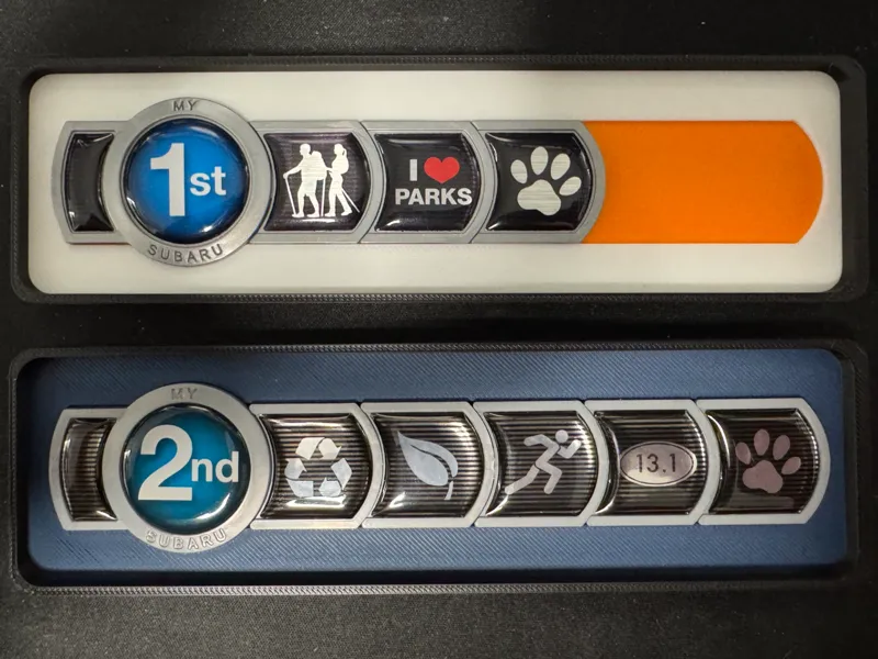 Subaru Badge of Ownership Holder
