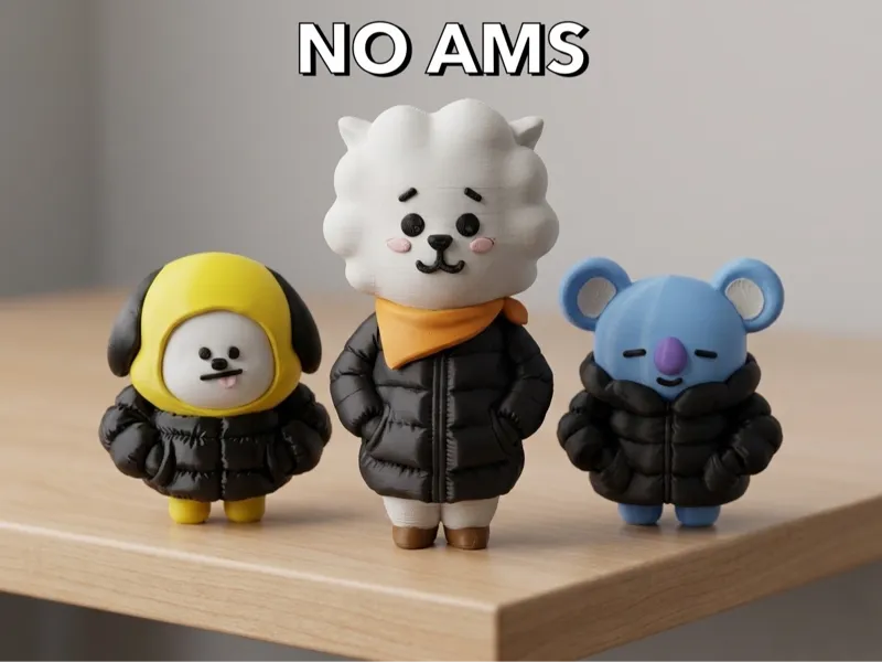 RJ Down Jackets BT21 (NOAMS) - BTS