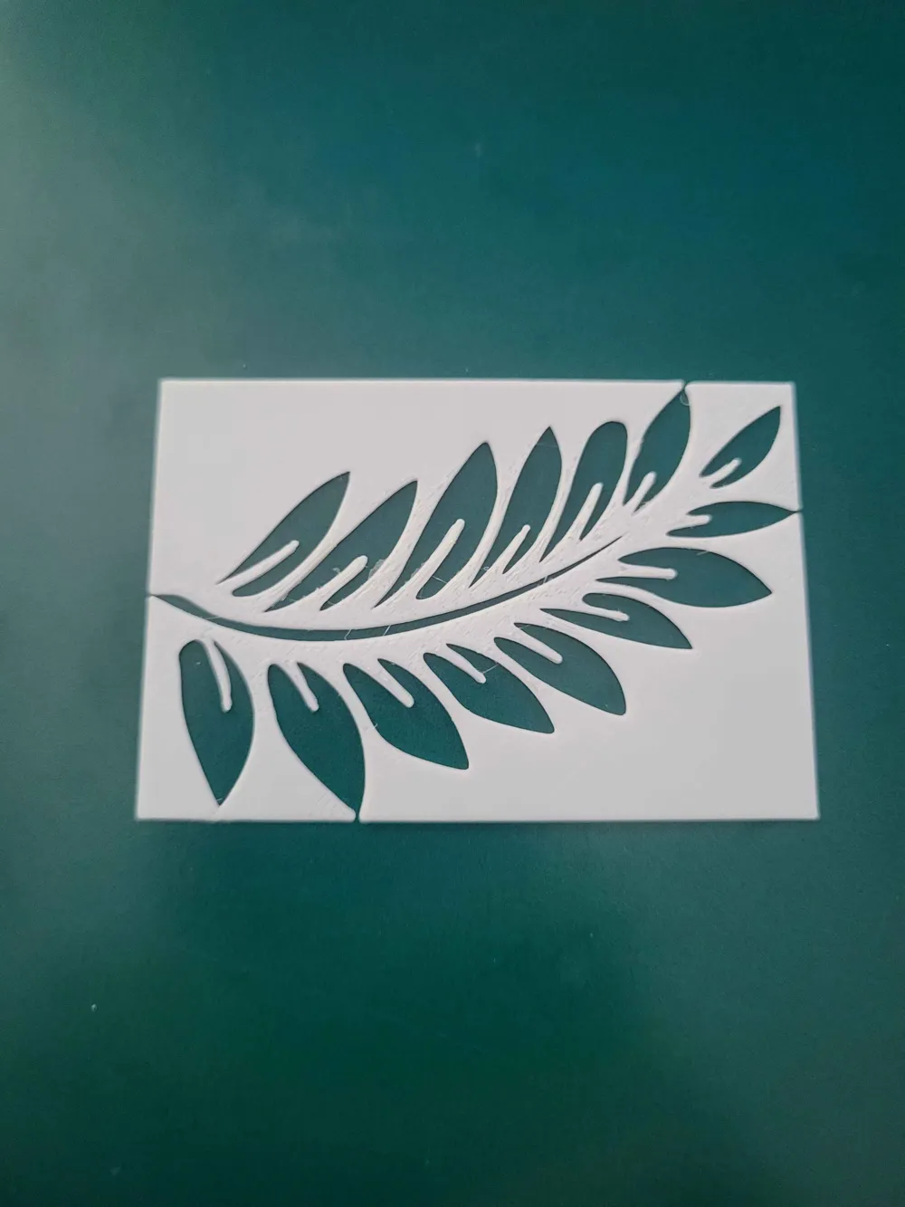 Olive Branch Stencil - Free 3D Print Model - MakerWorld