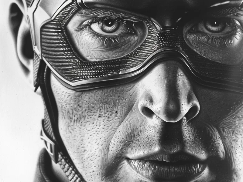 Captain America Hueforge Portrait