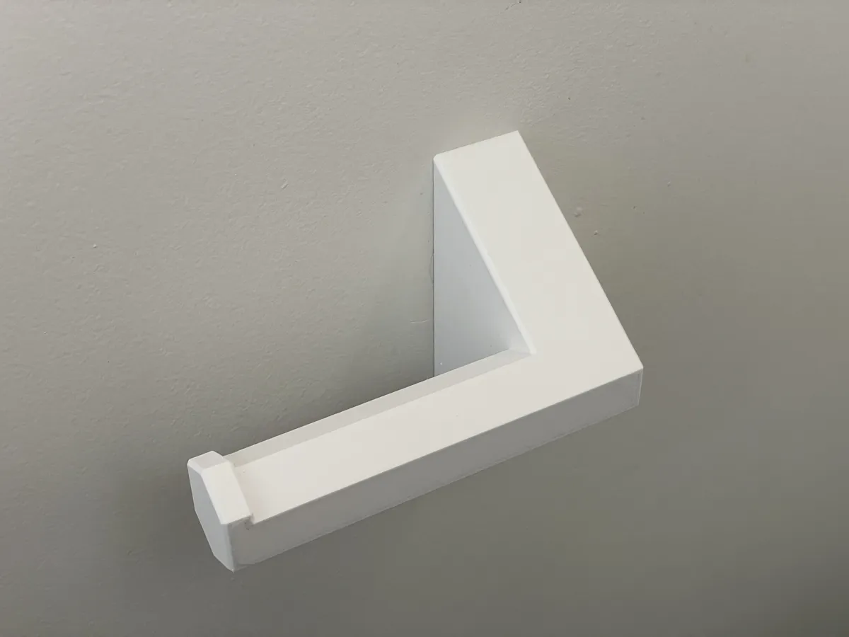 Porte-rouleau de papier toilette (hexagonal moderne)
