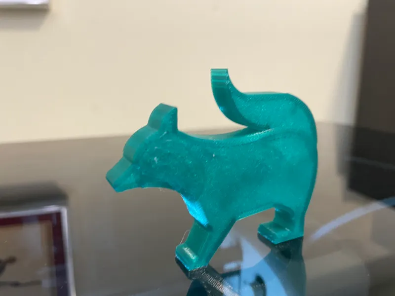 TPU Trash Panda With Purge Material Filling
