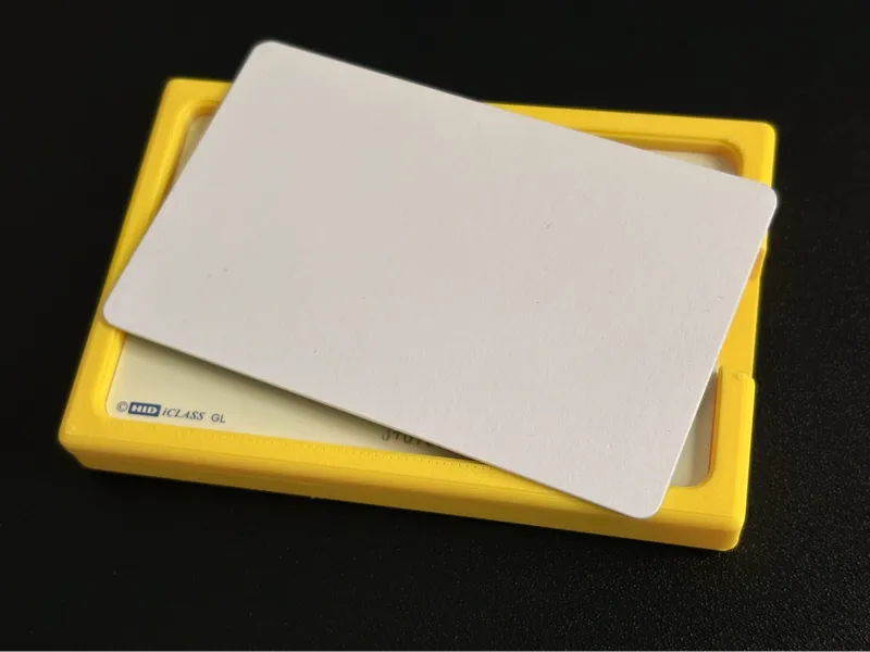 CR80 Card Sticker Alignment Jig