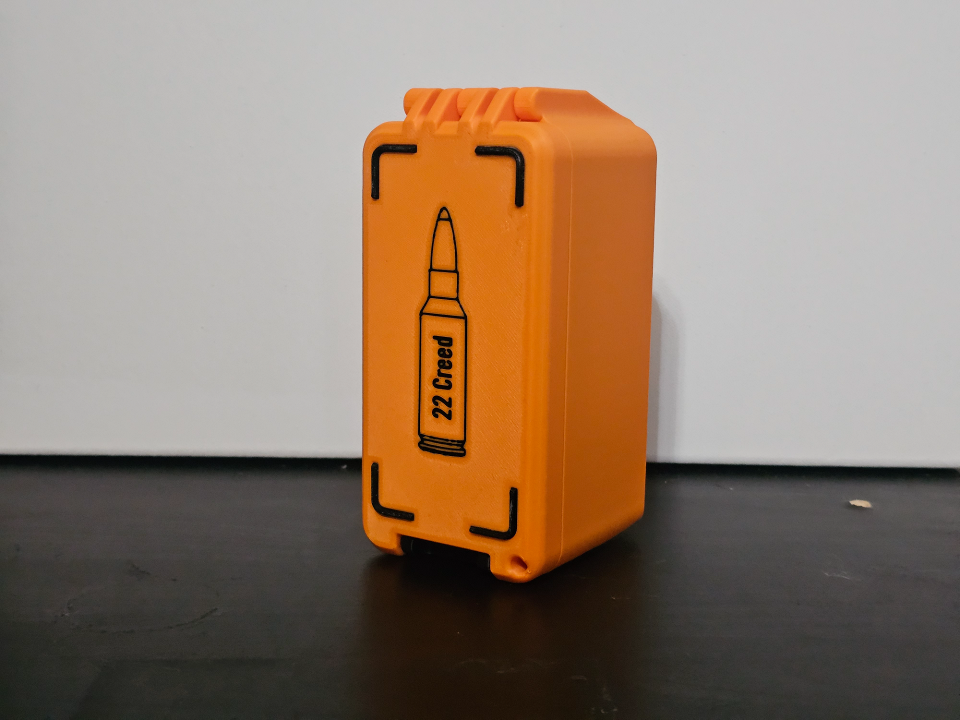 22 Creedmoor Ammo Box - 50 Round - Stackable