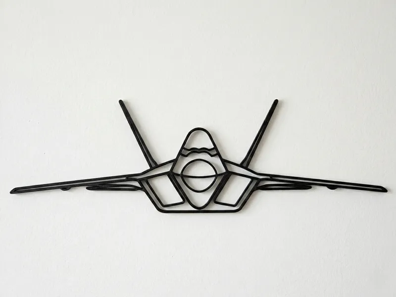 Lockheed Martin F-22 Raptor Front Wall Art