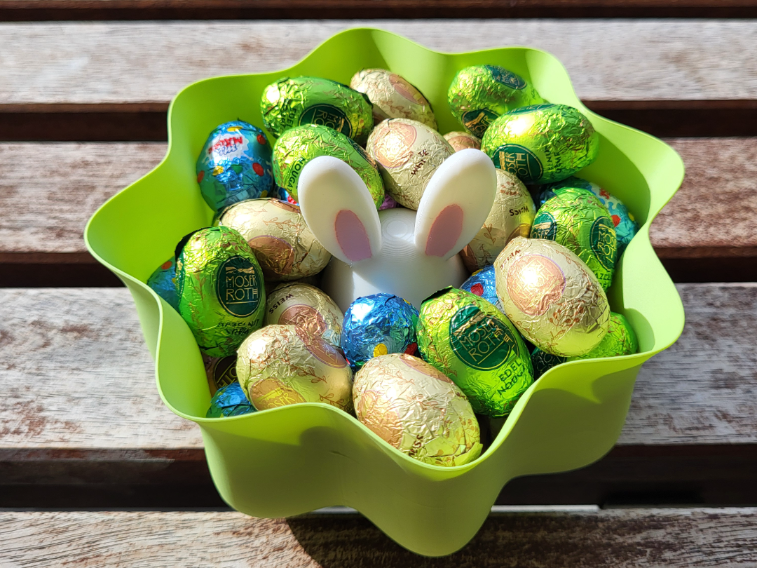 Osternest mit Hase