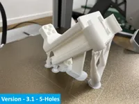 Version 3.1 - 5-Holes - Improved Clamping Arms Strength