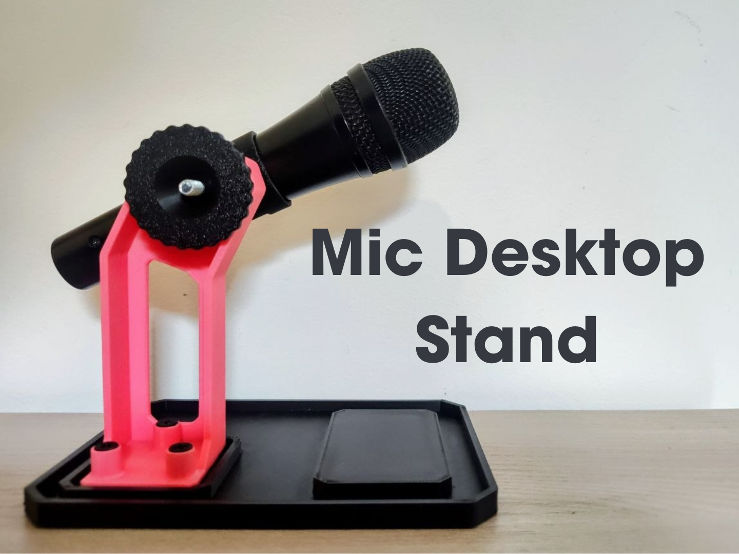 Modular Desktop Microphone Stand 