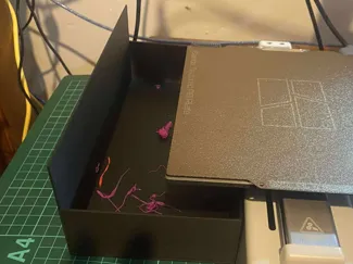 Simple Poop Collector for the Bambu A1 Mini