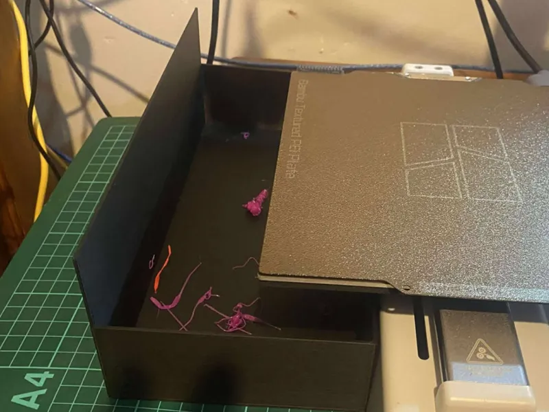 Simple Poop Collector for the Bambu A1 Mini