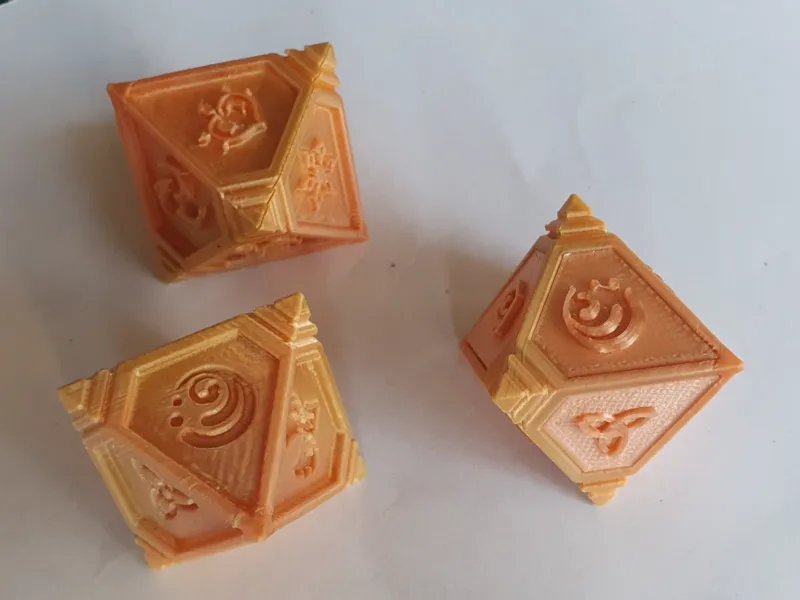 Genshin Impact Dice -  TCG Genius Invokation 
