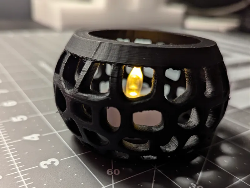 Squat Candle Holder