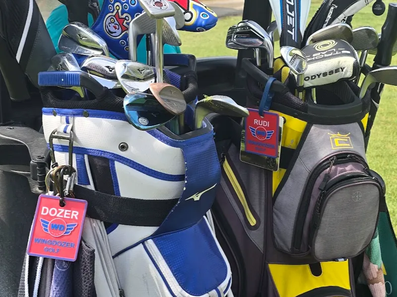 Golf bag tag
