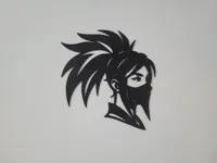 Profil silhouette Akali — League of Legends — photo 6