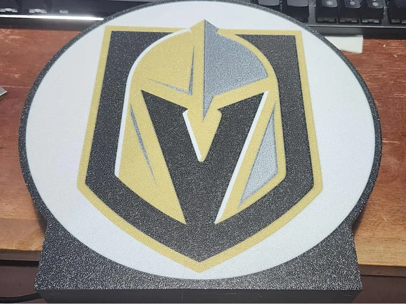 Vegas Golden Knights Light Box