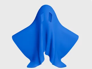 mini ghost figure
