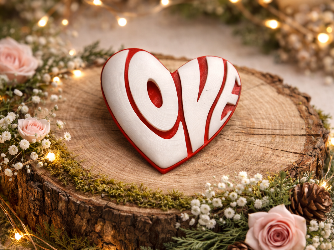 LOVE Heart – Decorative 3D Print