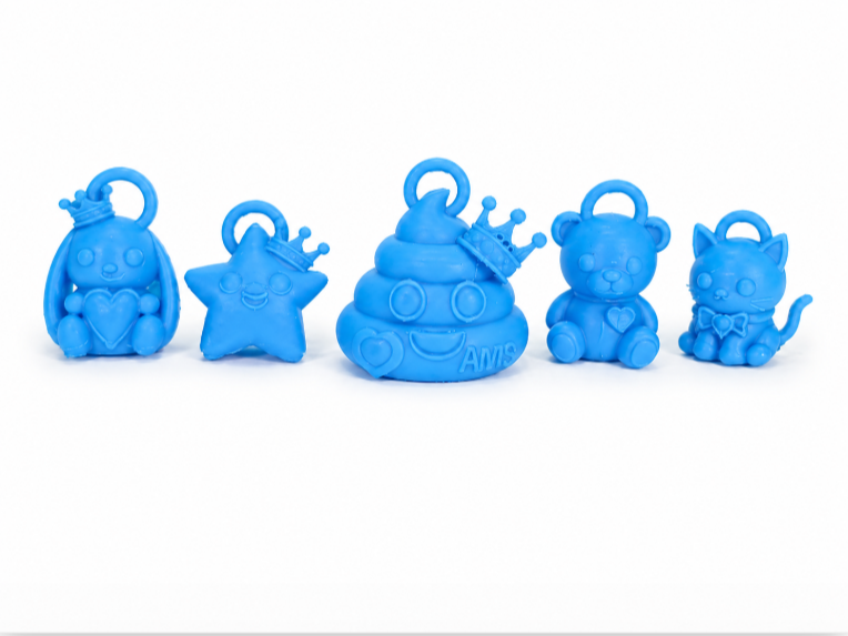 AMS Charm Collection–Kawaii Mini Keychains Set