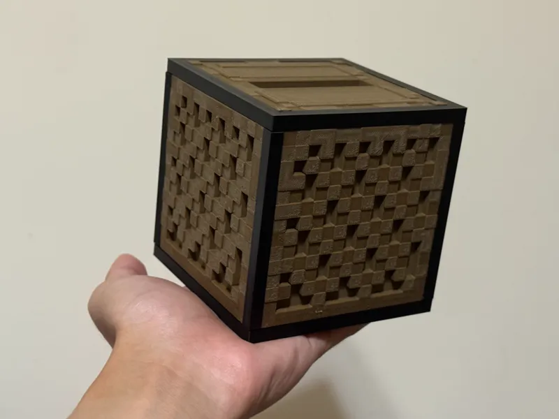[K014_001] Minecraft Jukebox Music Box 