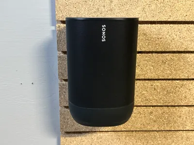 Sonos Move 1&2 Compatible Slatwall Mount
