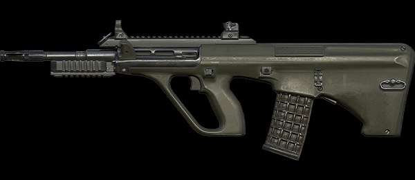 Miniatura 1 do modelo 3D 【和平精英・官方同款 AUG 双色】游戏武器模型