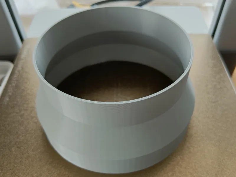 Raccord 150 mm - 125 mm Male male