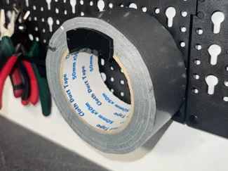 Duct Tape Holder for Parkside Pegboard