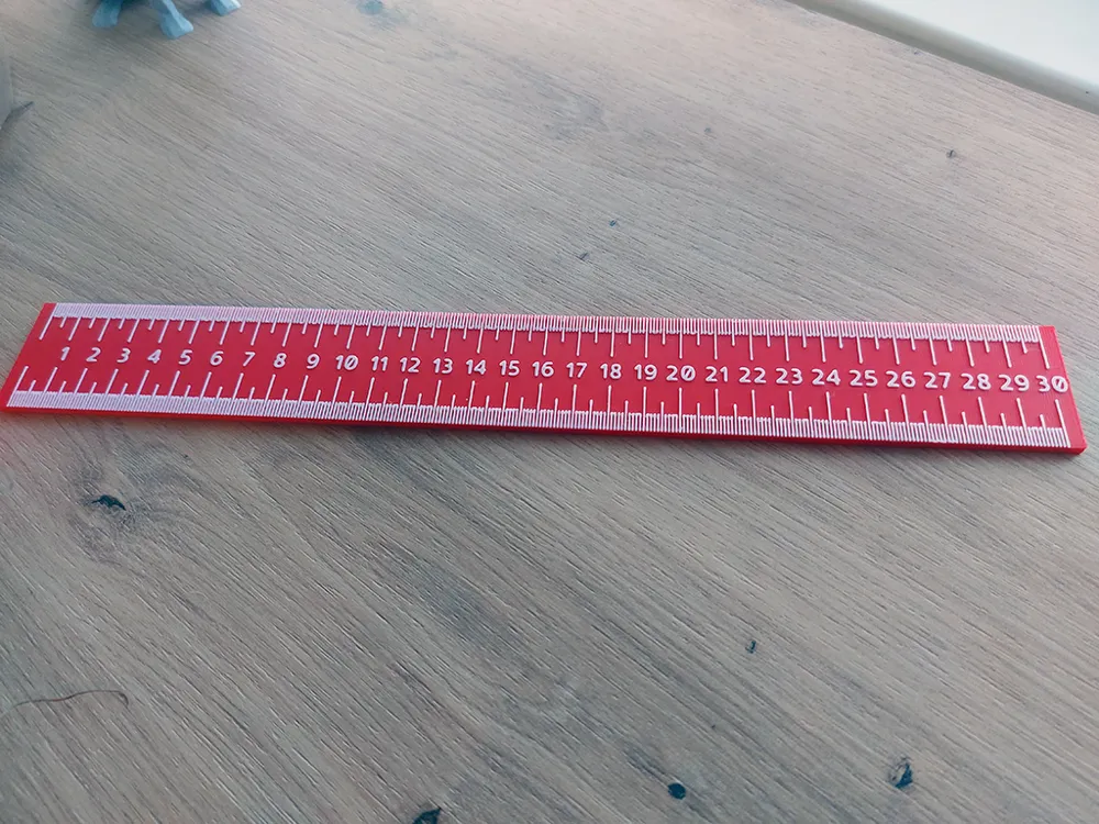 Ruler 300mm - Free 3D Print Model - MakerWorld