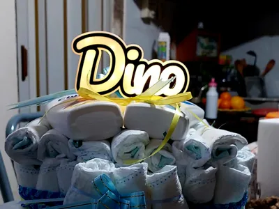 Dino Light Sign