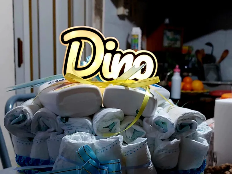 Cartel luminoso Dino