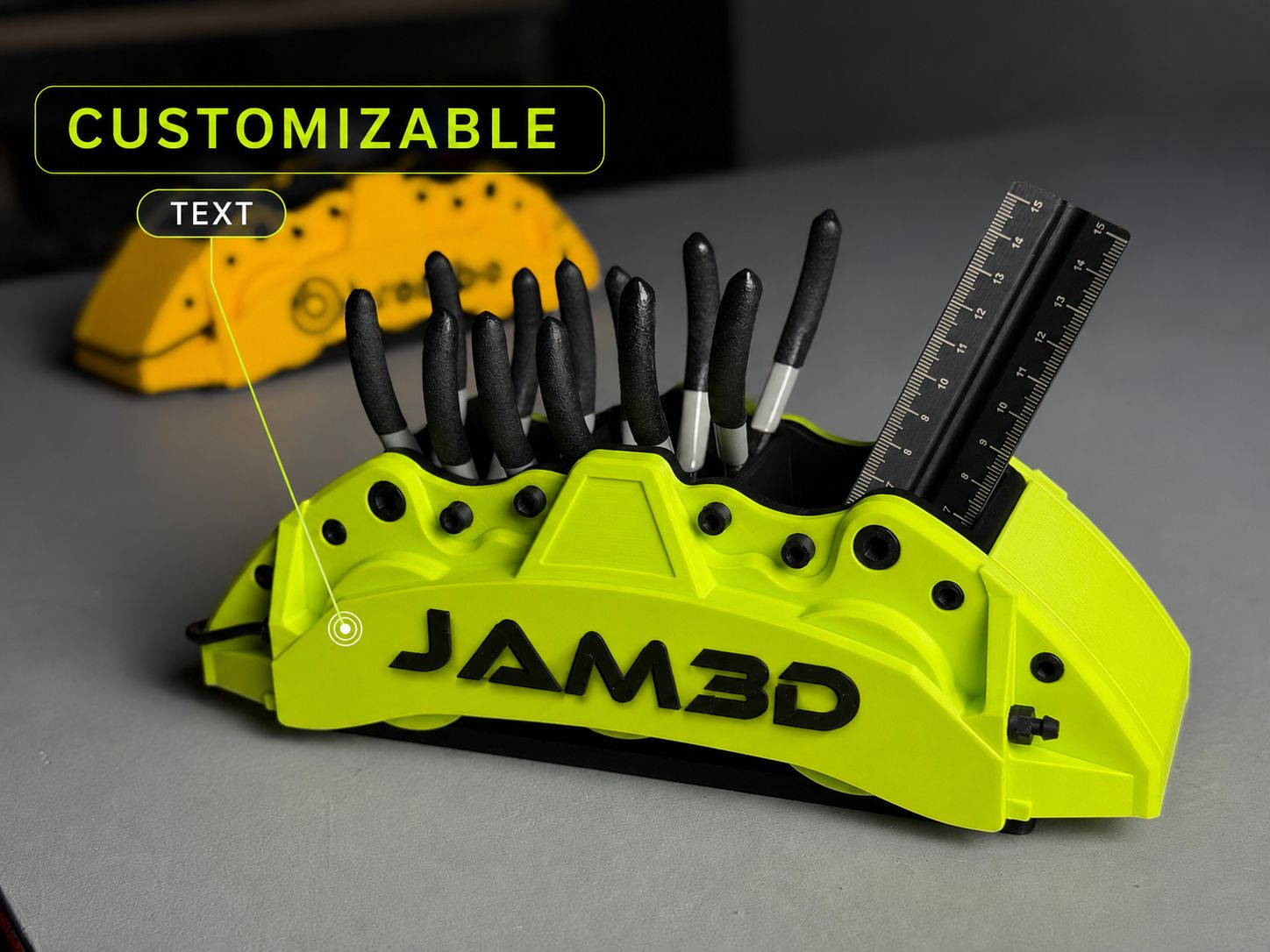 Customizable Caliper Pen/tool Holder