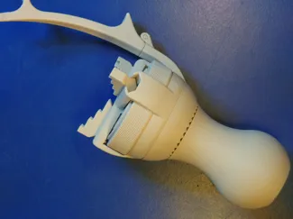 Print-in-Place Miniature Paint Handle • v2