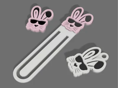 bunny keychain