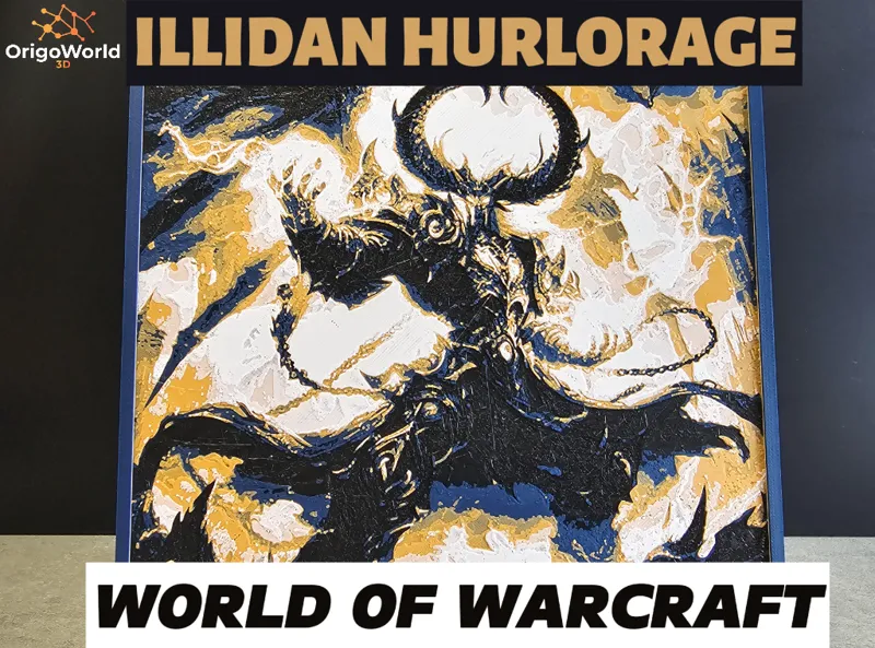 Illidan Warcraft with customizable framework