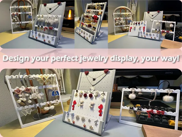 For Ur Love: Custom Multi-Level Earring Organizer