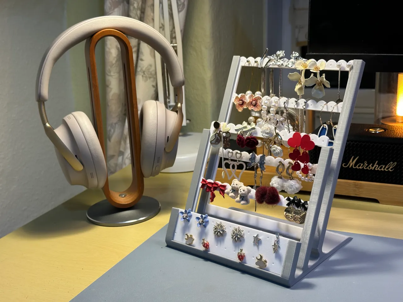 For Ur Love: Custom Multi-Level Earring Organizer view 3