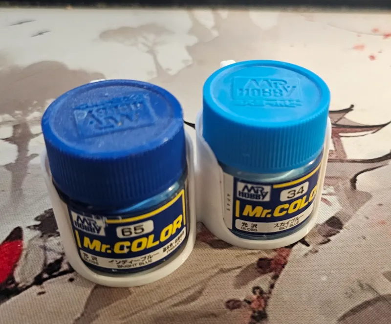 Mr Hobby Mr Color X2 mount for Ikea Skadis