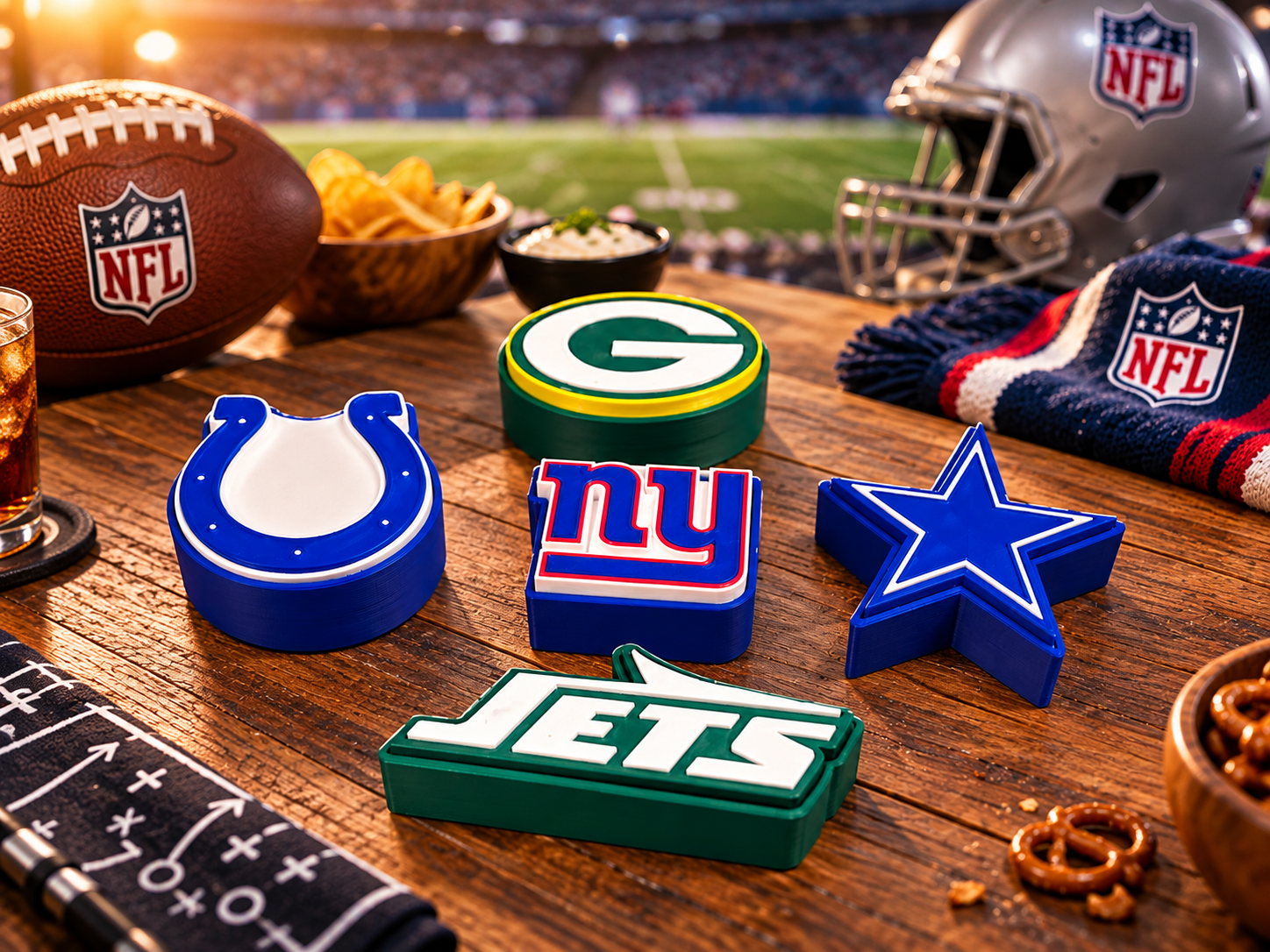 NFL Team Logo Clicker | All 32 Teams Fidget - 1