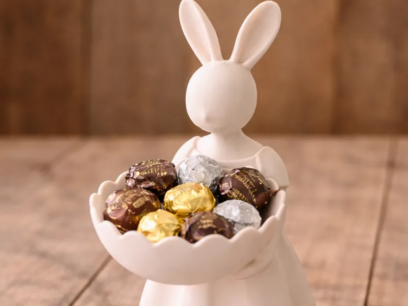 Classic Bunny with Bowl | Bunny Maiden Bowl