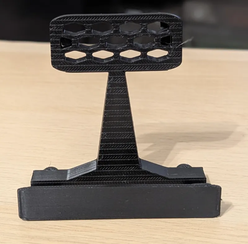 Card Stand with detachable name plate