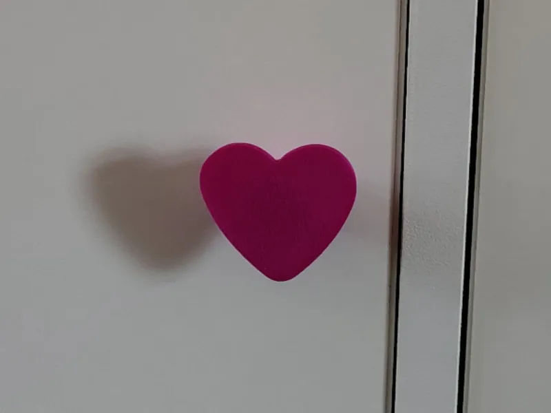 Ikea Kallax door handle cover - Heart