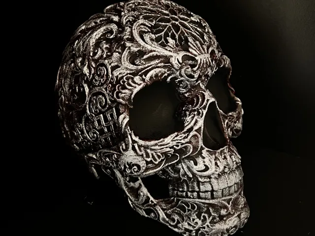 High details sugar skull