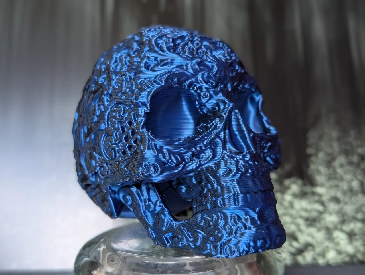 High details sugar skull view 4