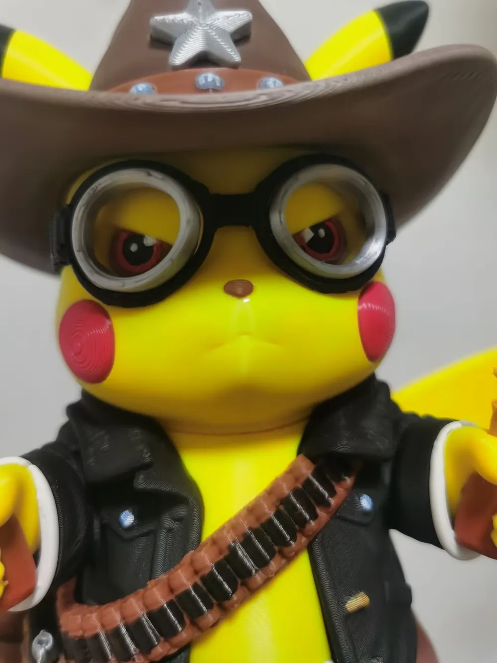 Western Cowboy - Dual Gun Pikachu - Free 3D Print Model - MakerWorld