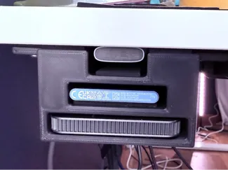 Under Desk SSD Hard Drive holder - Adjustable