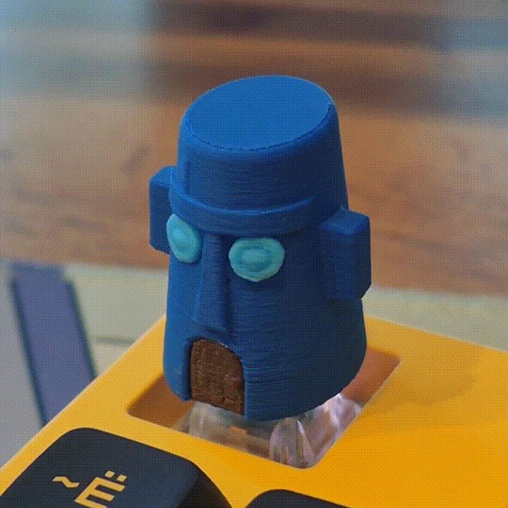 Squidward house keycap